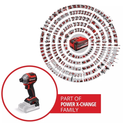 Акумулаторен ударен винтоверт Einhell TP-CI 18/250-C Li B, 18 V, 250 Nm, без батерии и зрядно устройство (4510095)