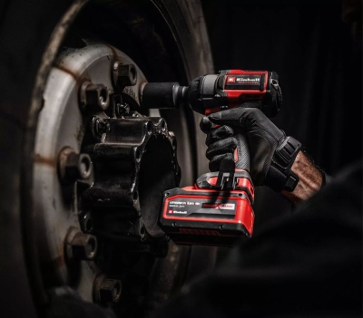 Акумулаторен ударен гайковерт Einhell Professional TP-CW 18/750-C Li BL, 18 V, 1000 Nm, без батерии и зарядно устройство (4510065)