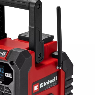 Акумулаторно радио Einhell TE-CR 18 Li DAB+/FM/BT, 18 V, 10 W, без батерии и зарядно устройство (3407995)