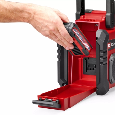 Акумулаторно радио Einhell TE-CR 18 Li DAB+/FM/BT, 18 V, 10 W, без батерии и зарядно устройство (3407995)