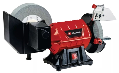 Електрически настолен шмиргел за сухо и мокро шлайфане Einhell TC-WD 200/150, 32/200 мм, 250 W (4417242)