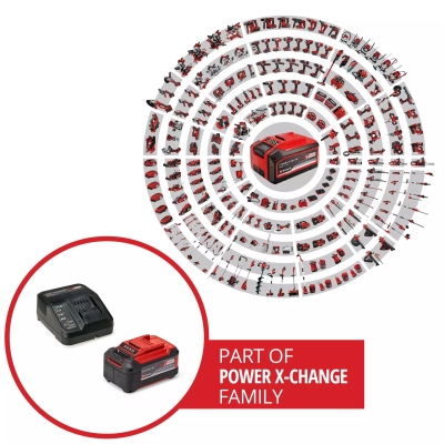 Комплект акумулаторна батерия и заряднo устройство Einhell PXC Starter-Kit, 18 V, 5.2 Ah (4512147)