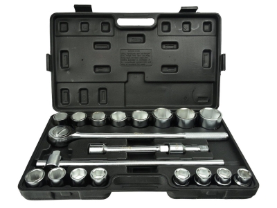 Комплект гедоре Geko G10110, 3/4", 19-50 мм, 21 бр.