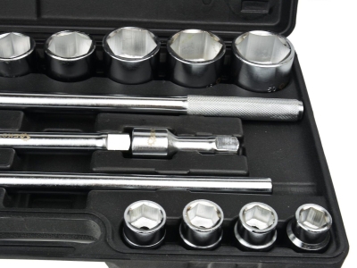 Комплект гедоре Geko G10110, 3/4", 19-50 мм, 21 бр.