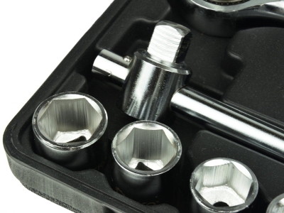 Комплект гедоре Geko G10110, 3/4", 19-50 мм, 21 бр.