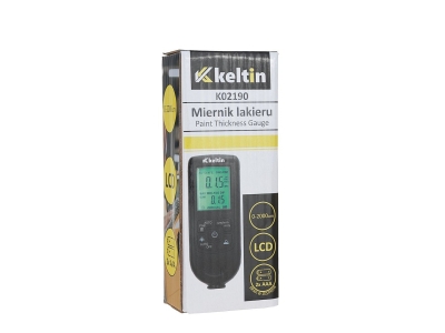 Дигитален дебеломер за боя Geko Keltin K02190, 2000 µm, LCD, 3 режима