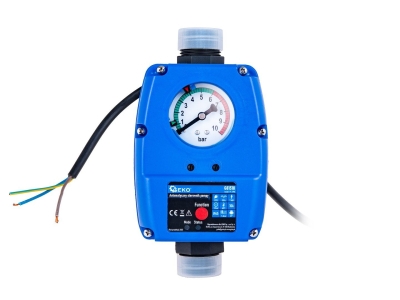 Електронен пресостат Geko G81510, G1", 1100 W, 10 бара, автоматично управление