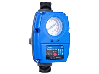 Електронен пресостат Geko G81510, G1", 1100 W, 10 бара, автоматично управление