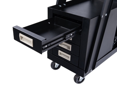 Количка за заваръчни апарати Geko G80088, 4 чекмеджета, 2 бр. вериги