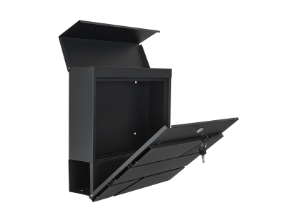 Пощенска кутия Geko G10922, 36.7x37x10 см, антрацит