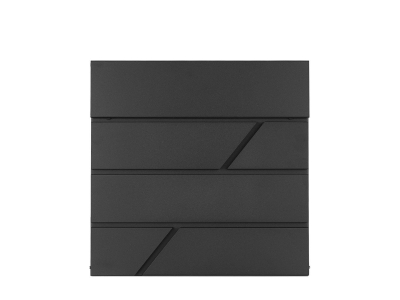 Пощенска кутия Geko G10922, 36.7x37x10 см, антрацит