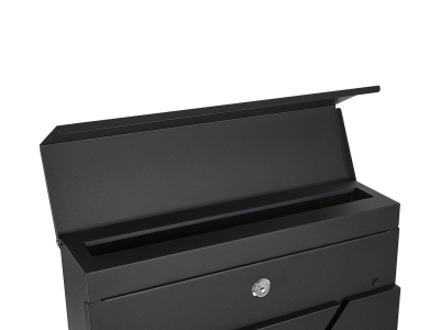 Пощенска кутия Geko G10922, 36.7x37x10 см, антрацит