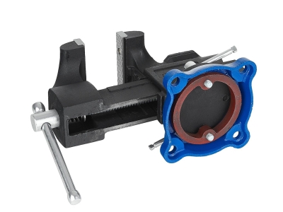 Професионално настолно менгеме Geko G02306, 5", 125 мм, 140 мм, 360°