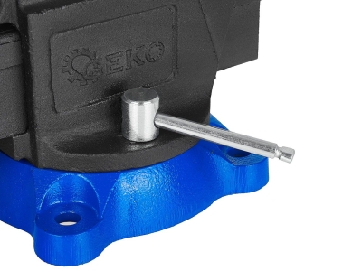 Професионално настолно менгеме Geko G02306, 5", 125 мм, 140 мм, 360°