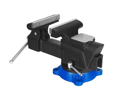 Професионално настолно менгеме Geko G02307, 6", 150 мм, 150 мм, 360°