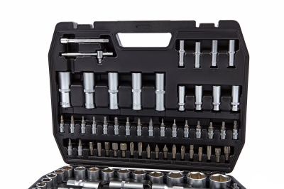 Комплект гедоре HBM 7802, 1/4 ", 1/2 ", 108 бр.