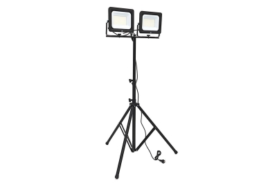 Електрически двоен прожектор със статив HBM H134488, LED, 2x150 W, 2x15500 lm,5000 K