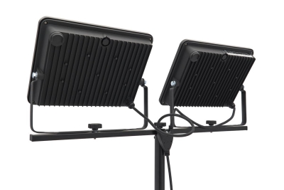 Електрически двоен прожектор със статив HBM H134488, LED, 2x150 W, 2x15500 lm,5000 K
