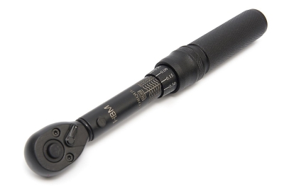Комплект динамометричен ключ с вложки и удължител HBM H134529, 1/4", 2-20 Nm, 32 бр.