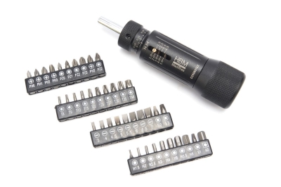 Комплект динамометрична отвертка с накрайници HBM H134505, 1/4", 1-5 Nm, 20 бр.