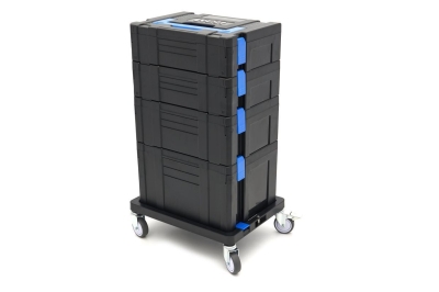 Комплект ръчни инструменти в мобилен куфар  HBM H132159, 105 бр.
