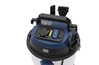 Електрическа прахосмукачка за сухо и мокро почистване HBM H1345433, 1400 W, 30 л
