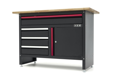 Работна маса HBM H132998, 120x60x85 см, 250 кг