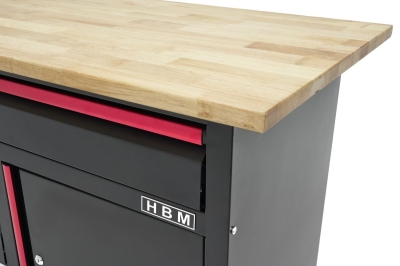 Работна маса HBM H132998, 120x60x85 см, 250 кг