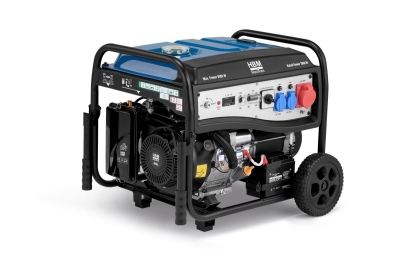 Бензинов трифазен / монофазен генератор HBM H135232, 230/400 V, 8000 W