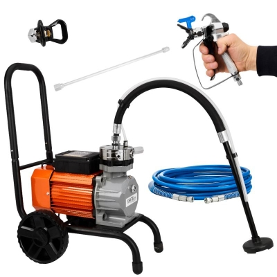 Електрическа безвъздушна машина за боядисване Kraft&Dele KD2123, 3500 W, 15 л/мин, 225 бара