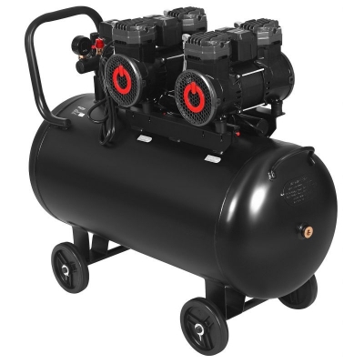 Електрически безмаслен компресор Kraft&Dele KD4083, 2x2200 W, 8 бара, 100 л