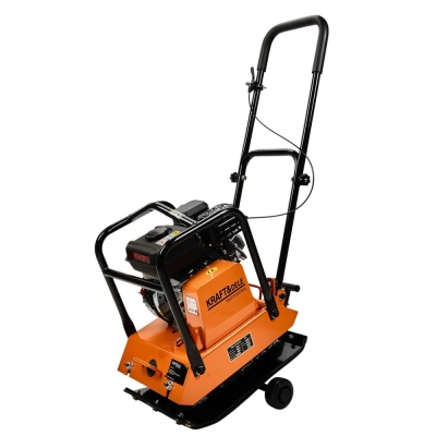 Бензинова виброплоча Kraft&Dele KD1196, 7 к.с, 15 kN, 450х350 мм