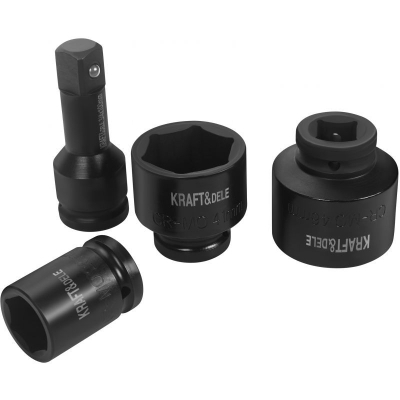 Комплект гедоре Kraft&Dele KD11868, 3/4", 19-50 мм, 21 бр.