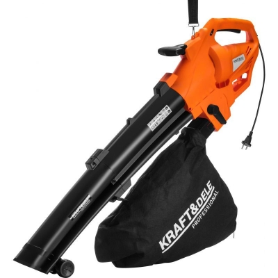 Електрически листосъбирач Kraft&Dele KD5197, 3600 W, 330 км/ч