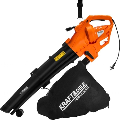 Електрически листосъбирач Kraft&Dele KD5197, 3600 W, 330 км/ч