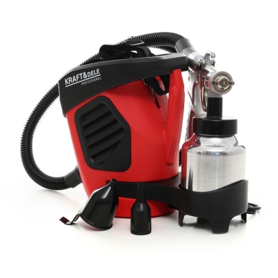 Електрически пистолет за боядисване Kraft&Dele KD1652, 600 W, 1.8 мм, 1 л