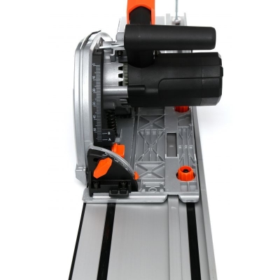 Електрически потапящ ръчен циркуляр Kraft&Dele KD10195, 1400 W, 165 мм