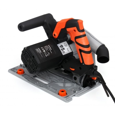 Електрически потапящ ръчен циркуляр Kraft&Dele KD10195, 1400 W, 165 мм