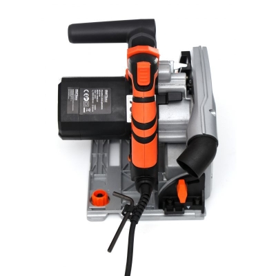 Електрически потапящ ръчен циркуляр Kraft&Dele KD10195, 1400 W, 165 мм
