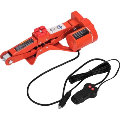 Електрически трапецовиден автомобилен крик Kraft&Dele KD1369, 12 V, 3 тона, 120-350 мм