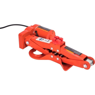 Електрически трапецовиден автомобилен крик Kraft&Dele KD1369, 12 V, 3 тона, 120-350 мм