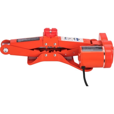 Електрически трапецовиден автомобилен крик Kraft&Dele KD1369, 12 V, 3 тона, 120-350 мм