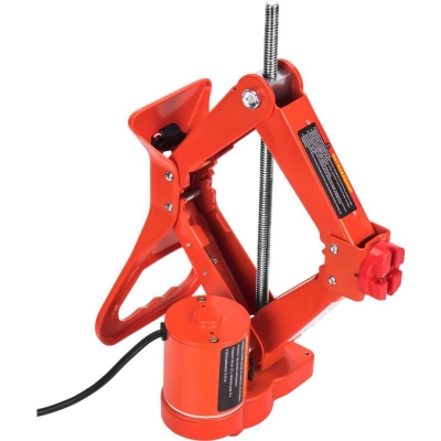 Електрически трапецовиден автомобилен крик Kraft&Dele KD1369, 12 V, 3 тона, 120-350 мм