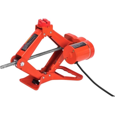 Електрически трапецовиден автомобилен крик Kraft&Dele KD1369, 12 V, 3 тона, 120-350 мм