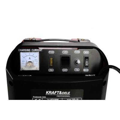 Зарядно устройство за акумулатор Kraft&Dele KD1906, 12/24 V, 15 A, 150 Ah