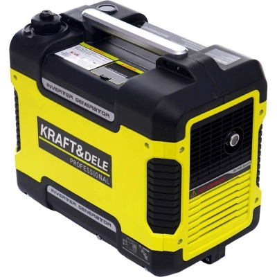 Бензинов инверторен генератор Kraft&Dele KD133, 1900 W, 3 к.с, 80 см3