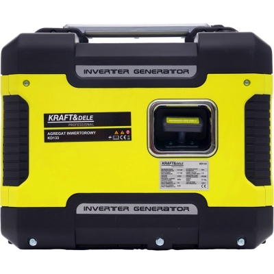 Бензинов инверторен генератор Kraft&Dele KD133, 1900 W, 3 к.с, 80 см3
