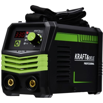 Електрически инверторен електрожен Kraft&Dele KD1781, 20–330 A, MMA, TIG LIFT