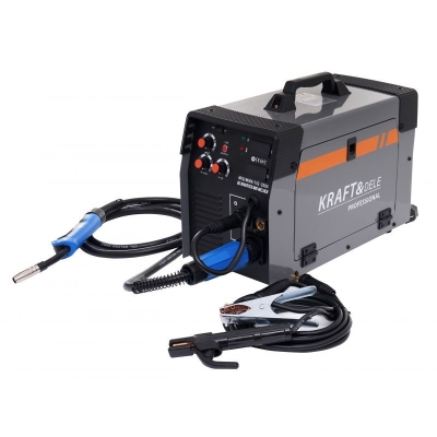 Електрически инверторен заваръчен апарат Kraft&Dele KD1884 MIG / MMA / TIG, 250 А, IGBT