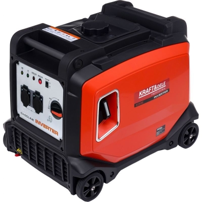 Бензинов инверторен монофазен генератор Kraft&Dele KD698, 4300 W, 11 л